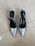 Elegant Pointed-Toe Short Heel